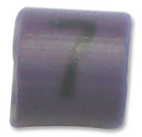 TYCO ELECTRONICS - 05801707 - 电缆标识， 7 紫罗兰 100包