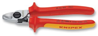 KNIPEX - 95 26 165 - 电缆剪钳 VDE 带张开弹簧