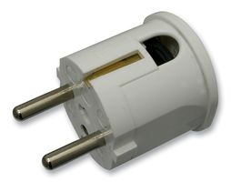 APSA - 2047 WS - MAINS PLUG ANGELED WHITE