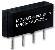 MEDER - MS05-1A87-75L - 簧片继电器 MICROSIL 5VDC