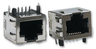 TYCO ELECTRONICS / AMP - 1-406541-1 - 模制插座 RJ45 反向