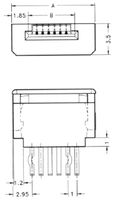 BATRON - BT21216 - 连接器 用于液晶显示屏模块