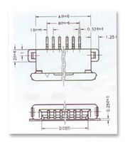 BATRON - BT21021 - 连接器 用于液晶显示屏模块