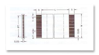 BATRON - BT21301 - 连接器 用于液晶显示屏模块