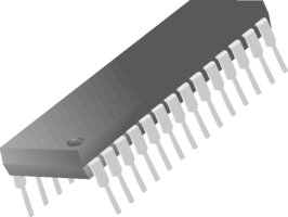 MICROCHIP - DSPIC30F4012-20I/SP - 芯片 16位数字信号控制器 48K闪存 20MIPS