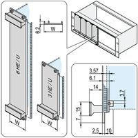 SCHROFF - 20848-485 - 机架模块 插入式 屏蔽 3U 4HP