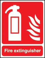 BRADY - F4RIGIDG - 标志 FIRE EXTINGUISHER(灭火器) 300X250mm