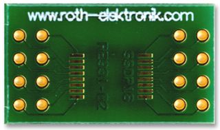 ROTH ELEKTRONIK - RE931-02 - 针脚转换板 SMD SSOP-16 0.65mm