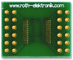 ROTH ELEKTRONIK - RE931-04 - 针脚转换板 SMD SSOP-24 0.65mm