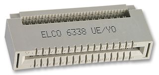 ELCO - 006338034000040 - 插座，直接插入 IDC 34路