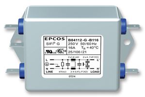 EPCOS - B84112GB30 - 滤波器 3A SIFI G