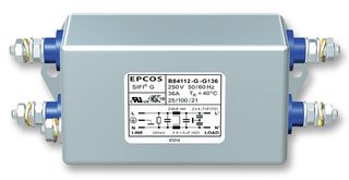 EPCOS - B84112GG120 - 滤波器 20A SIFI G