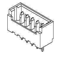 MOLEX - 53885-0208 - 连接器 公 0.5mm节距 2.5mm高 20路