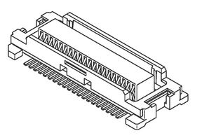 MOLEX - 52991-0708 - 连接器 母 0.5mm节距 3.0mm高 70路