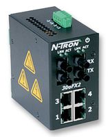 N-TRON - 306FX2-N-ST - 工业以太网开关 4 x TX 2 x FXST