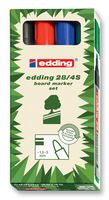 EDDING - 28/4S - 标记笔 4色套装