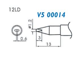 CIF - V500014 - 烙铁头 939M-T-1.2LD-LF